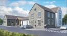 CGI of the pub/restaurant planned as part of the Higher Trewhiddle Farm development in St Austell